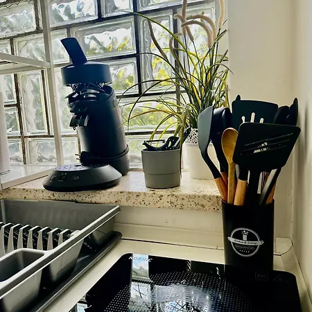 Apartman In Ruhiger Lage-waschmaschine-balkon